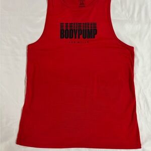 Red Sleeveless Women top